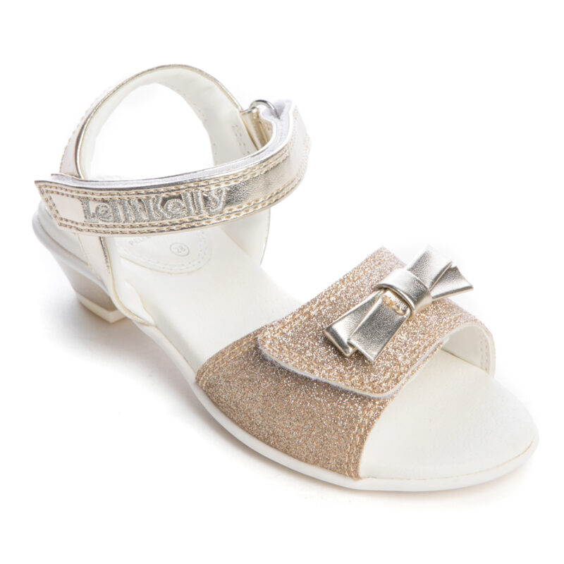 Alternative view of Lelli Kelly Sandal Gliiter Bow Gold